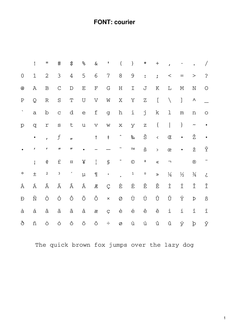 Page 1 of E002_font_dump.pdf